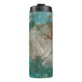 Abstracte psychedelische streken textuur. thermosbeker (Voorkant)