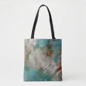 Abstracte psychedelische streken textuur. tote bag (Voorkant)