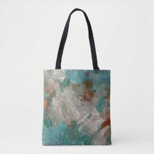 Abstracte psychedelische streken textuur. tote bag