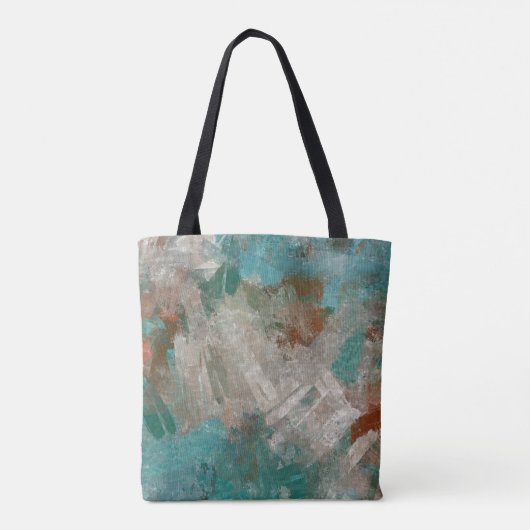 Abstracte psychedelische streken textuur. tote bag (Achterkant)
