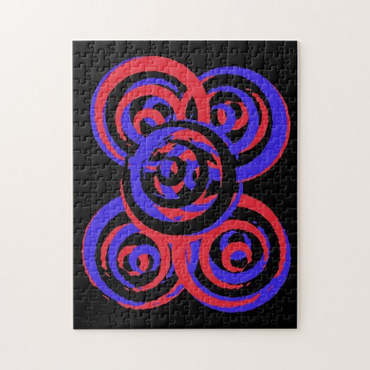Abstracte puzzel (Verticaal)
