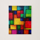 abstracte puzzel (Verticaal)