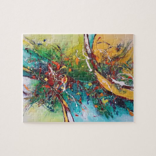 Abstracte puzzel (Horizontaal)