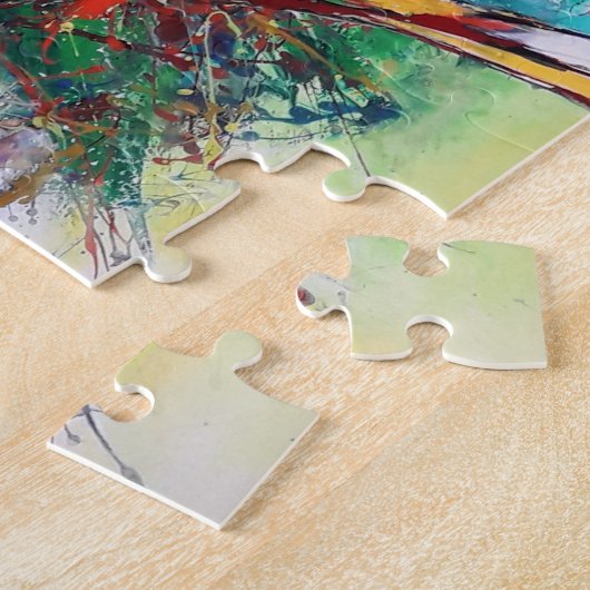Abstracte puzzel (Zijkant)