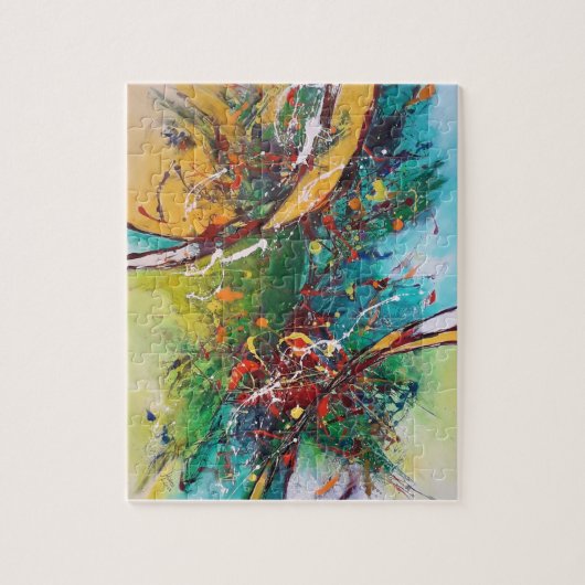 Abstracte puzzel (Verticaal)