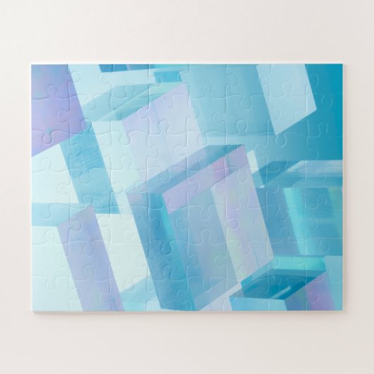 abstracte puzzel legpuzzel (Horizontaal)