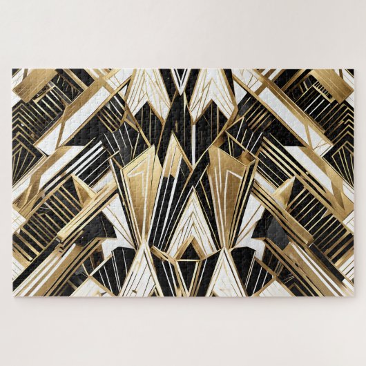 abstracte puzzel van gebroken glas (Horizontaal)