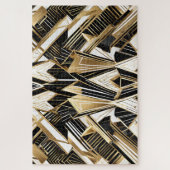 abstracte puzzel van gebroken glas legpuzzel (Verticaal)