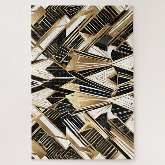 abstracte puzzel van gebroken glas legpuzzel (Verticaal)