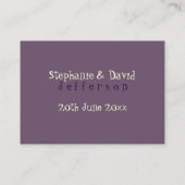 Abstracte Quirky Tulp Cirkelplaatkaart Plaatskaartje (Achterkant)