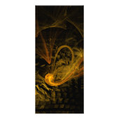 Abstracte rackkaart voor breekpunten reclamekaart (Achterkant)