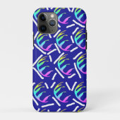 ABSTRACTE RAINBLAUWE LEAVES Case-Mate iPhone CASE (Achterkant)