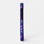ABSTRACTE RAINBLAUWE LEAVES Case-Mate iPhone CASE (Achterkant/links)