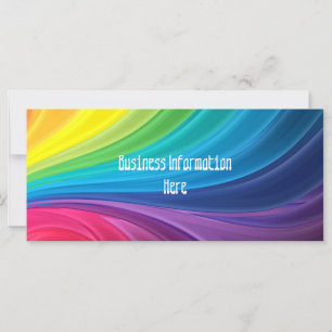 Abstracte Rainbow 2012 Calendar Bladwijzer Rack Ka