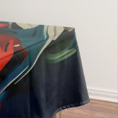 Abstracte Rainbow Splash Rhapsody Art Tafelkleed (Voorbeeld)