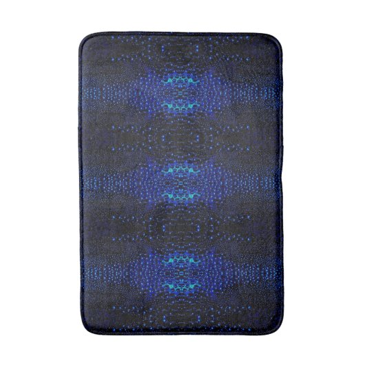 Abstracte Raindrops Pattern Bath Mat (Voorkant Verticaal)