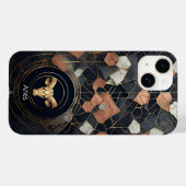 Abstracte Ram Zodiac Illustratie Modern Case-Mate iPhone Case (Achterkant (horizontaal))