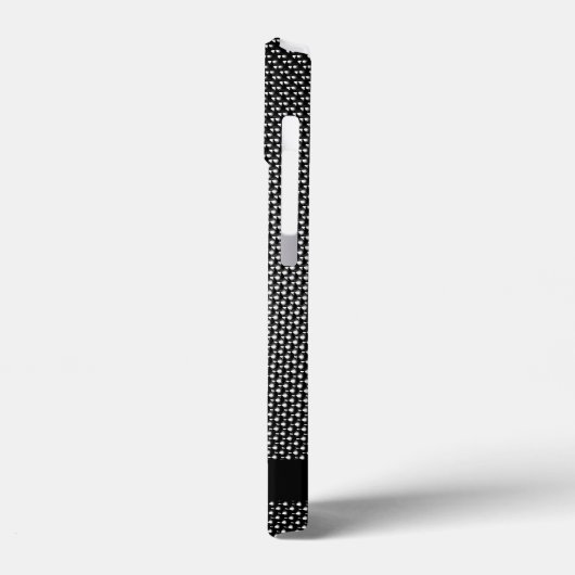 Abstracte rastertextuur Case-Mate iPhone case (Achterkant / Links)