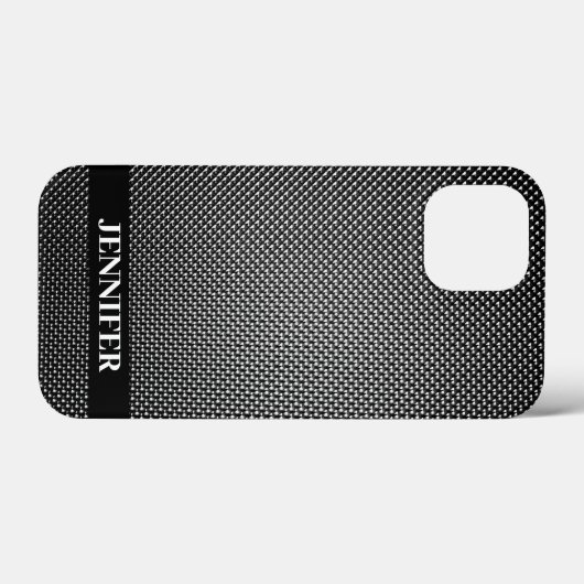 Abstracte rastertextuur Case-Mate iPhone case (Achterkant (horizontaal))