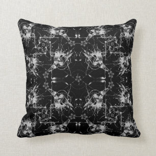 Abstracte Raven Cotton Pillow Kussen