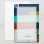 Abstracte rechthoeken briefpapier (Voorkant / Achterkant)