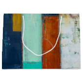 Abstracte rechthoeken groot cadeauzakje (Voorkant)