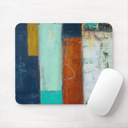 Abstracte rechthoeken muismat (Met muis)