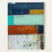 Abstracte rechthoeken planner (Achterkant)