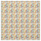 Abstracte rechthoeken stof (Swatch)