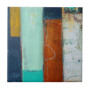 Abstracte rechthoeken tegeltje