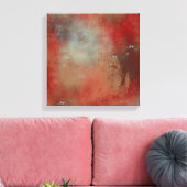 Abstracte Red Blue Art Canvas Afdruk (Insitu (Woonkamer))