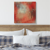 Abstracte Red Blue Art Canvas Afdruk (Insitu (Slaapkamer))