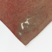 Abstracte Red Blue Art Fleece Deken (Hoek)