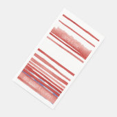 Abstracte Red & Blue Washes, 4 juli Servet (Hoek)