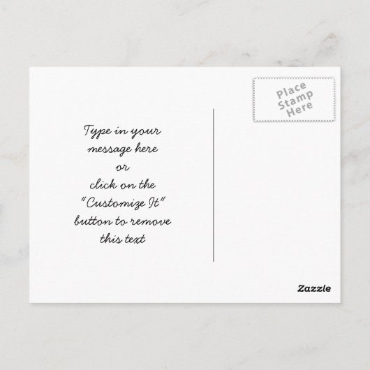 Abstracte Red Poppies Blue Sky Glas in lood Mosaic Briefkaart (Achterkant)