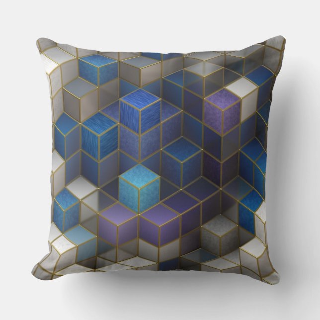 Abstracte reeks 12. kussen (Voorkant)