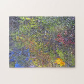 Abstracte reflectiepuzzel legpuzzel (Horizontaal)