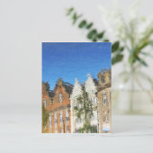 Abstracte reflecties briefkaart (Staand voorkant)