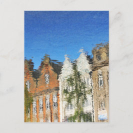 Abstracte reflecties briefkaart