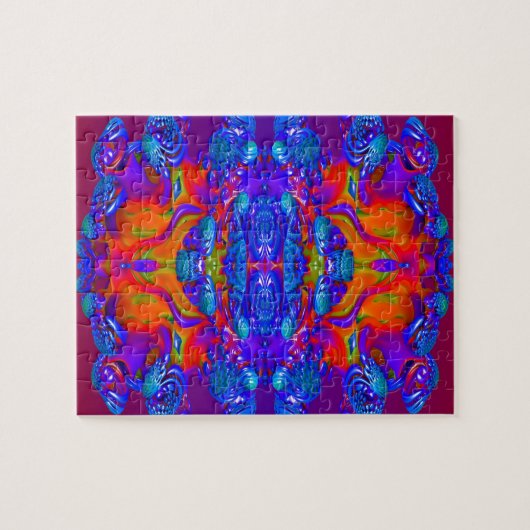 Abstracte reflecties legpuzzel (Horizontaal)