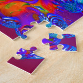 Abstracte reflecties legpuzzel (Zijkant)