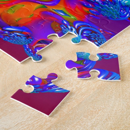 Abstracte reflecties legpuzzel (Zijkant)