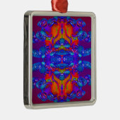 Abstracte reflecties metalen ornament (Rechts)