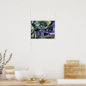 Abstracte reflecties poster (Keuken)