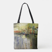 Abstracte reflecties tote bag (Achterkant)