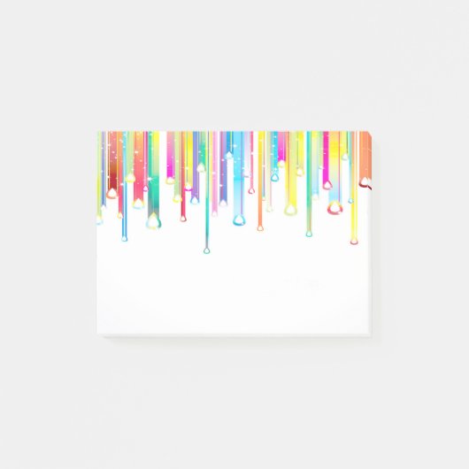 Abstracte regels Post-it notities Post-it® Notes (Voorkant)