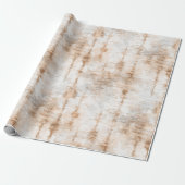 Abstracte regenachtige dag cadeaupapier (Uitgerold)