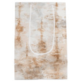 Abstracte regenachtige dag medium cadeauzakje (Achterkant)