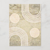 Abstracte Regenboog, Boheemse kunst, Briefkaart (Voorkant)