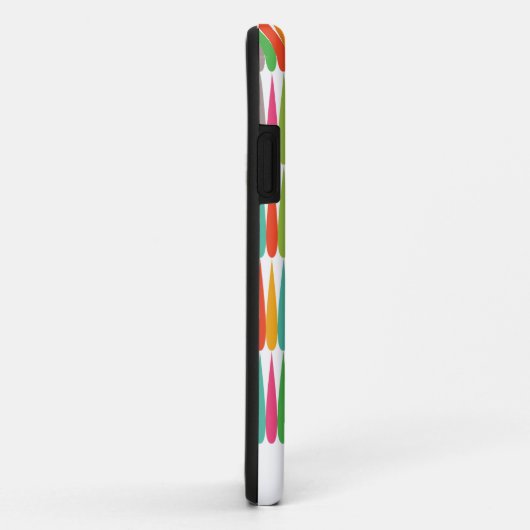 Abstracte regenboog druppels patroon Aangepaste na Case-Mate iPhone Case (Achterkant/rechts)